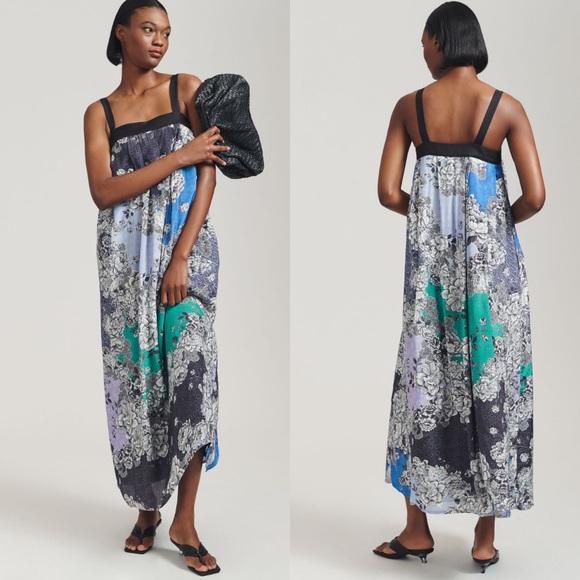 Anthropologie Dresses & Skirts - NWT Anthropologie Atsu Printed Maxi Dress size L